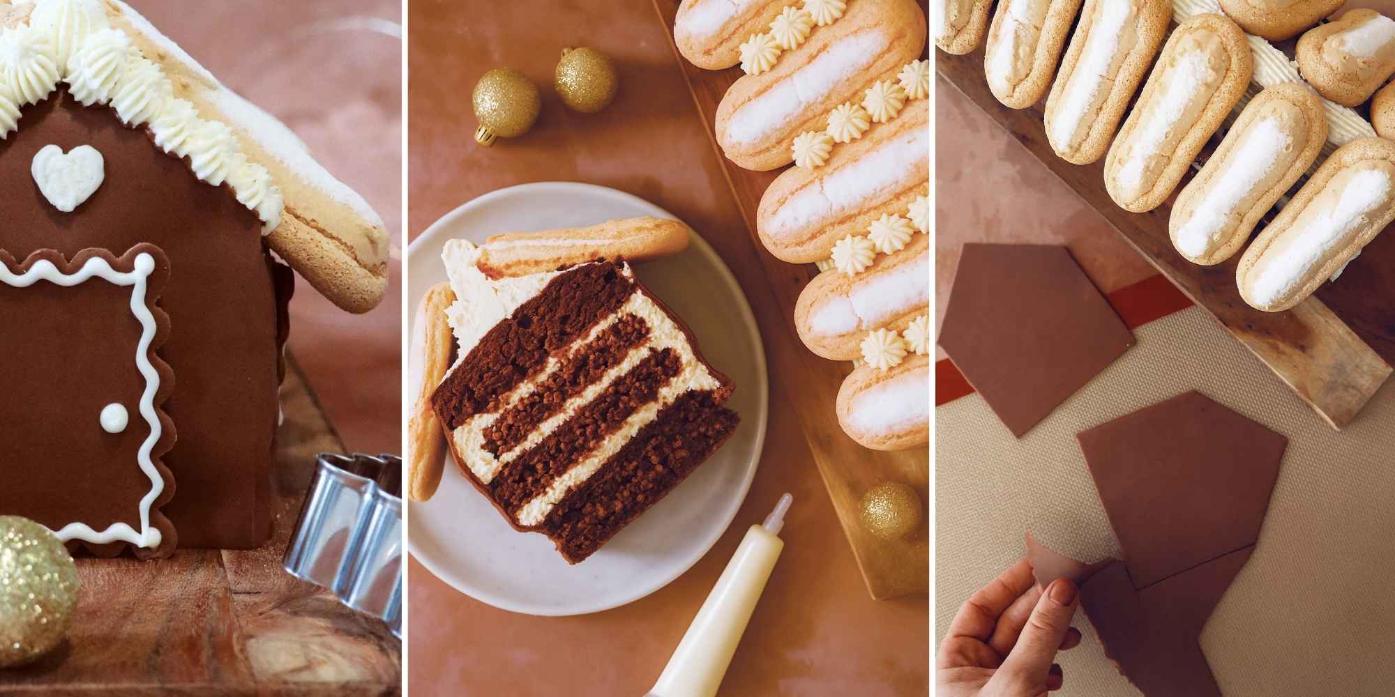 Recette Bûche chalet au chocolat